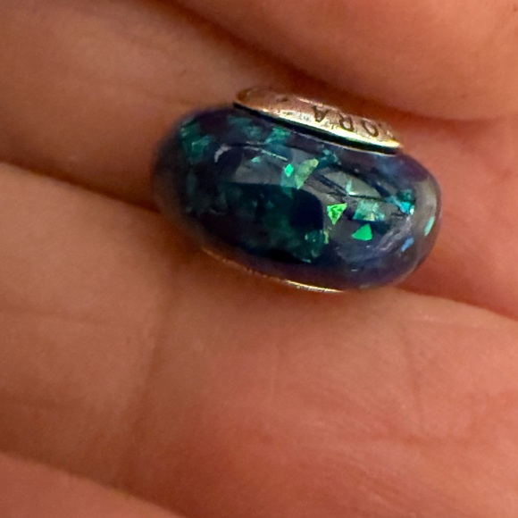 Pandora Blue Charm Bead - Picture 7 of 7